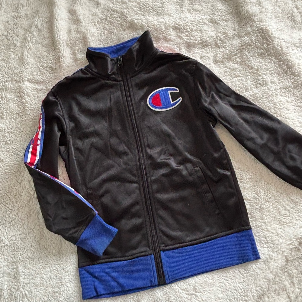 Champion Kids Black and Blue Jacket